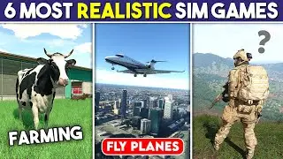 6 Most Realistic Simulation Games Better Than Real Life 😱 [HINDI]