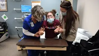 A life changing surgery for young woman with cerebral palsy