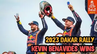 Kevin Benavides Wins Dakar 2023 - 43 seconds Ahead of Toby Price