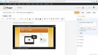 How To Embed Youtube Video On Blogspot com