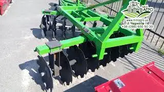 Борона дисковая 1,8 м. Навесное оборудование к минитрактору