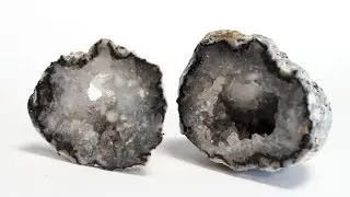 cut in half - geode