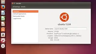 Ubuntu 15.04 "Vivid Vervet" amd64.