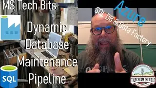 Azure SQL Database Maintenance Plans with DYNAMIC Azure Data Factory Pipeline!!