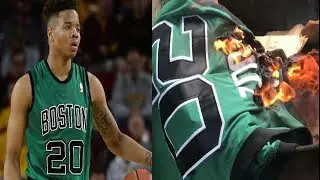 Celtics Fan BURNS Markelle Fultz Boston Jersey After Boston Trades No. 1 Pick To The 76ers