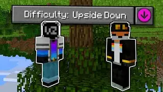 Minecraft, but its UPSIDE DOWN! ft. Fundy