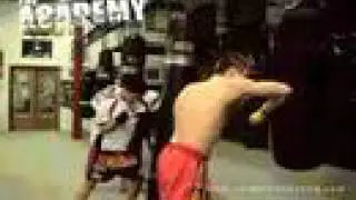 Muay Thai training - elbows