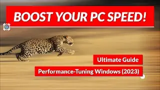 Boost Your PC Speed!