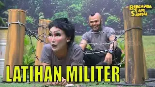 Andre, Wendi, dan Ayu Latihan Militer Sama Diding Boneng | BTS (08/10/23) Part 1