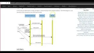 Spring Boot + Multipart File Upload Simple Example