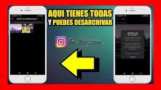 DONDE ESTAN las FOTOS ARCHIVADAS de INSTAGRAM