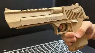 Desert Eagle | Blowback&Shell Ejection–Rubber Band Gun Making