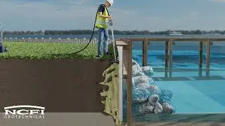 Mr Seawall Polyurethane Foam Seawall Repair Animation