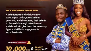 REHEASALS - CAMP HOUSE DAY 1 - MR & MISS GHANA TALENT HUNT Live Stream