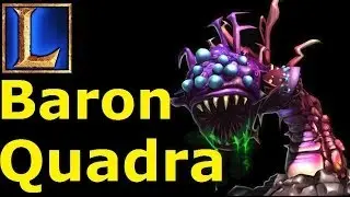 BARON QUADRA Kill - League of Legends