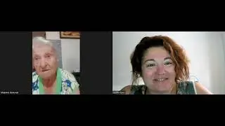 Разговор с Нади Липес с  Лидией Герасимовой о происходящем в ее селе в период с 1941 по 1944 год