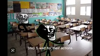 Trollface the first day of school incident