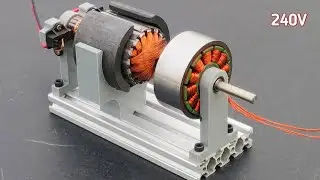 Making 240V Free Energy Generator