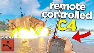 hJune tests NEW REMOTE CONTROLLED C4 & Patch Notes Review | Rust Update