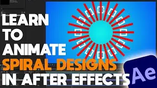 Learn to Animate Spiral Patterns Using After Effects and the Repeater