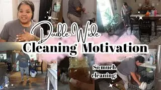 Cleaning Motivation / Getting it ALL done  in the Double Wide #motivation