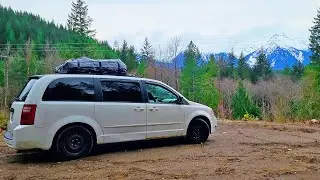 First Time Backroad SOLO CAR CAMPING (Something SCARY in the woods)