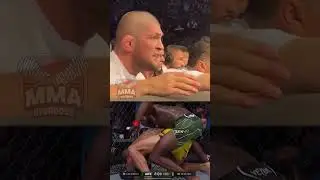 Khabib In Adesanya's Corner #shorts