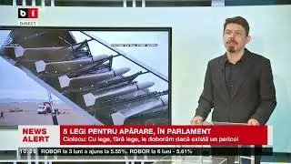 M. CERNEA, SPEC  ETICĂ MILITARĂ, DESPRE LEGILE PENTRU APĂRARE ȘI LEGEA DRONELOR_Știri B1TV_12 sept.