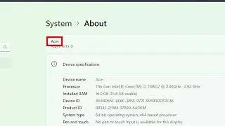 Windows 11 - How to Change Your Computer Name