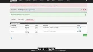 Failover Configuration using Pfsense