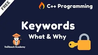 Keywords in C++ |  C++ Tutorials for Beginners