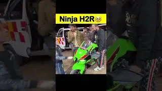 5 Year Kid React on My Superbike🥺Ye Ninja H2R he🤣 