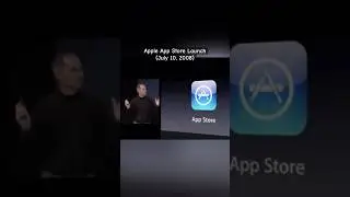 Apple App Store Launch (2008) 📱 #nostalgia #iphone #nostalgic #ontonto #tech #shorts