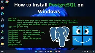 How to Install PostgreSQL on Windows: Easy Step-by-Step Guide |  Set Up PostgreSQL on Windows