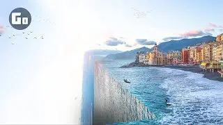 Как Сделать ТАКОЕ Фото? Эффект ИЗГИБА в ФОТОШОПЕ
