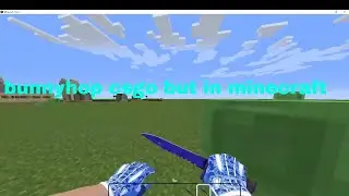 csgo bunnyhop IN MINECRAFT !!!