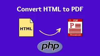 HTML to PDF Conversion in PHP with DOMPDF Library: Step-by-Step Guide