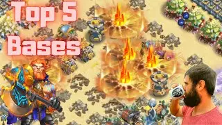 Axe Punisher Vs Top Bases | Guild Wars | Castle Clash