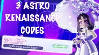 3 ASTRO RENAISSANCE CODES🪐🛸