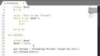 Python [threading] 04 Thread is_alive() and Name