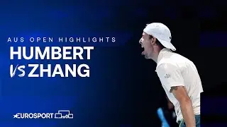 Ugo Humbert v Zhizhen Zhang | Round Two | Australian Open 2024 Highlights 🇦🇺