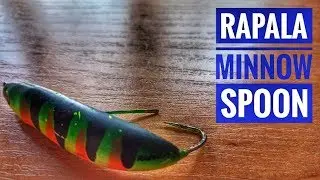 Колеблющаяся блесна Rapala Minnow Spoon. Лучшая незацепляйка на щуку