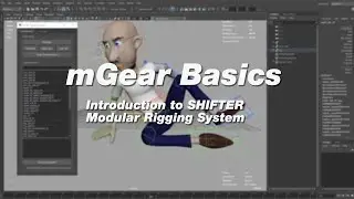 mGear Basics: Introduction to SHIFTER modular rigging system. Gumroad Tutorial