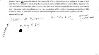 Find the Constraints