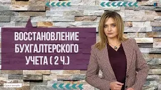 Восстановление бухгалтерского учета (2 ч.)