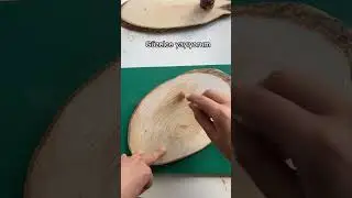 Kütüğe tutkalla resim baskısı yapıyorum! Bakalım gerçekten oluyor mu?  