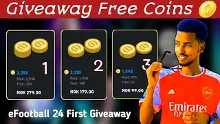 GIVEAWAY AYAN BILABAY FREE COINS AYAN KU BIXINAYA KAFAIDEYSO SI AAD U IBSATO MESSI PACKS🔥eFootball24