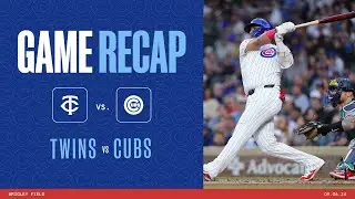 Game Highlights: Isaac Paredes’s 4 RBIs Push Cubs Past Twins! | 8/6/24