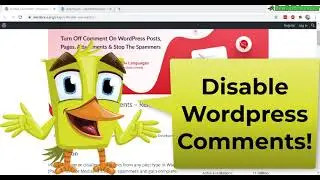 How to Disable Wordpress Comments Box - Turn Off Comment - Stop Spam