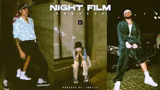 Night film preset - Lightroom mobile tutorials + Free preset DNG